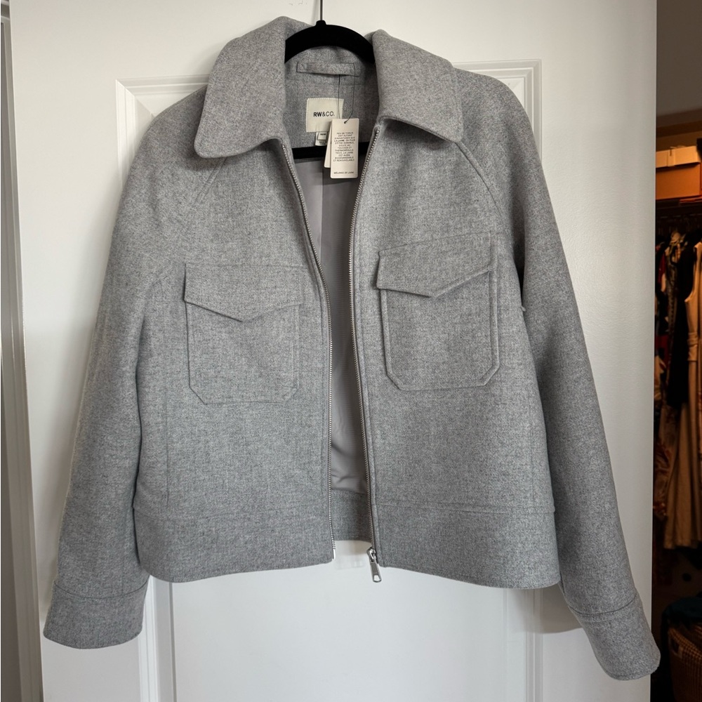 RW&CO. Light Gray Utility Jacket